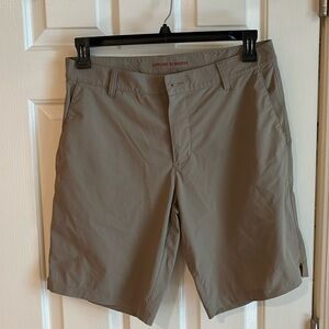 Rhone khaki shorts. Like new and gently worn size 31